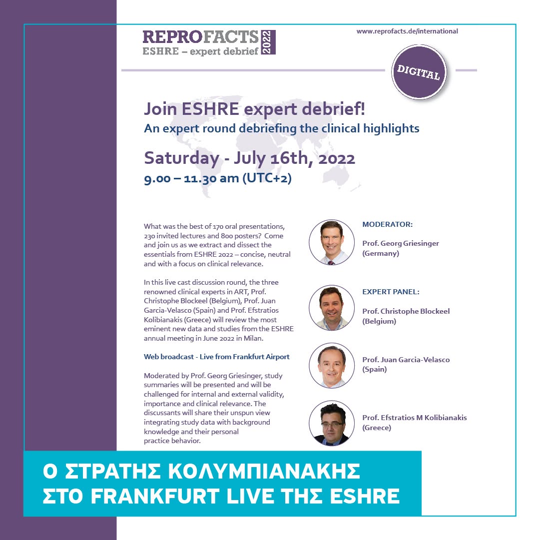 ReproFacts 2022 — ESHRE Expert Debrief